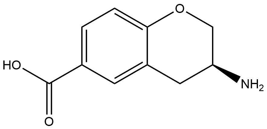 (S)-3-aminochromane-6-carboxylic acid Struktur