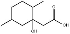 Cyclohexaneacetic acid, 1-hydroxy-2,5-dimethyl-