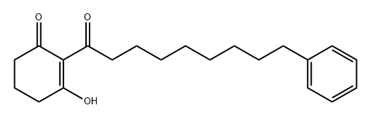 2-Cyclohexen-1-one, 3-hydroxy-2-(1-oxo-9-phenylnonyl)-