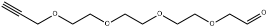 Propargyl-PEG4-CH2CHO Struktur