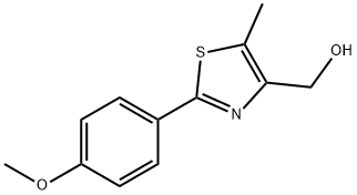 JR-13517, (2-(4-Methoxyphenyl)-5-methylthiazol-4-yl)methanol, 97% Struktur