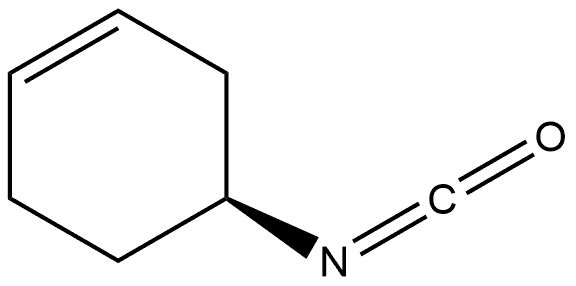 (S)-4-Isocyanatocyclohexene Struktur