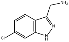 1H-Indazole-3-methanamine, 6-chloro- Struktur