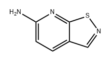 Isothiazolo[5,4-b]pyridin-6-amine Struktur