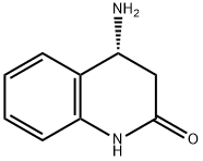 2(1H)-Quinolinone, 4-amino-3,4-dihydro-, (4R)- Struktur