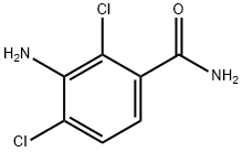 Benzamide, 3-amino-2,4-dichloro- Struktur