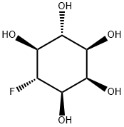 4-Deoxy-4-fluoro-D-myo-inositol Struktur