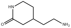 2-Piperidinone, 4-(2-aminoethyl)- Struktur