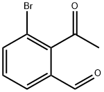 2'-Bromo-6'-formylacetophenone Struktur