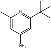 4-Pyridinamine, 2-(1,1-dimethylethyl)-6-methyl- Struktur