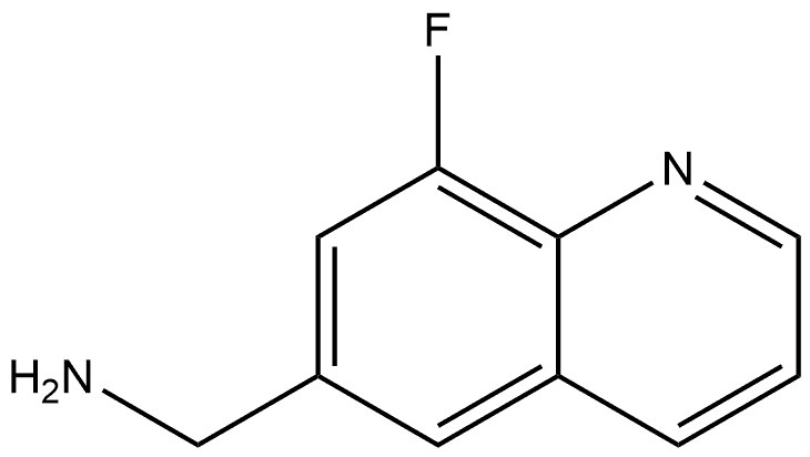 (8-fluoroquinolin-6-yl)methanamine Struktur