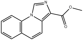 Imidazo[1,5-a]quinoline-3-carboxylic acid methyl ester Struktur