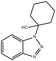 1-(1H-Benzotriazol-1-yl)cyclohexanol Struktur