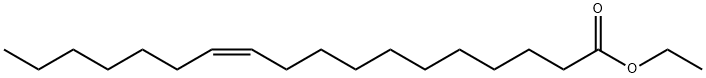 Ethyl 11(Z)-octadecenoate Struktur