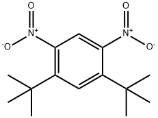 Benzene, 1,5-bis(1,1-dimethylethyl)-2,4-dinitro- Struktur