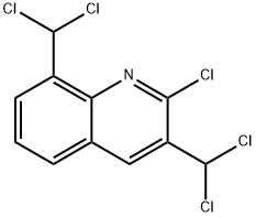 Quinoline, 2-chloro-3,8-bis(dichloromethyl)-