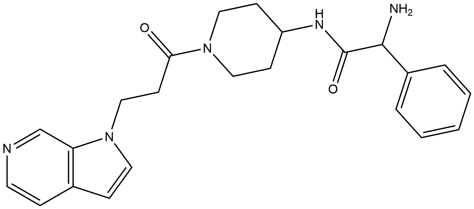 化合物 CXCR4 MODULATOR-1 結(jié)構(gòu)式