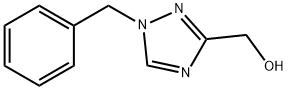 1H-1,2,4-Triazole-3-methanol, 1-(phenylmethyl)- Struktur