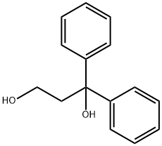 1,3-Propanediol, 1,1-diphenyl- Struktur