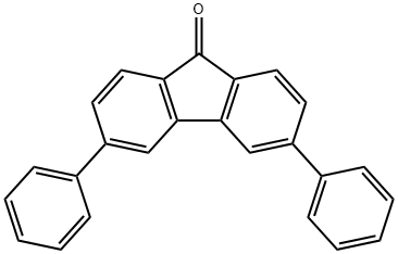 9H-Fluoren-9-one, 3,6-diphenyl- Struktur