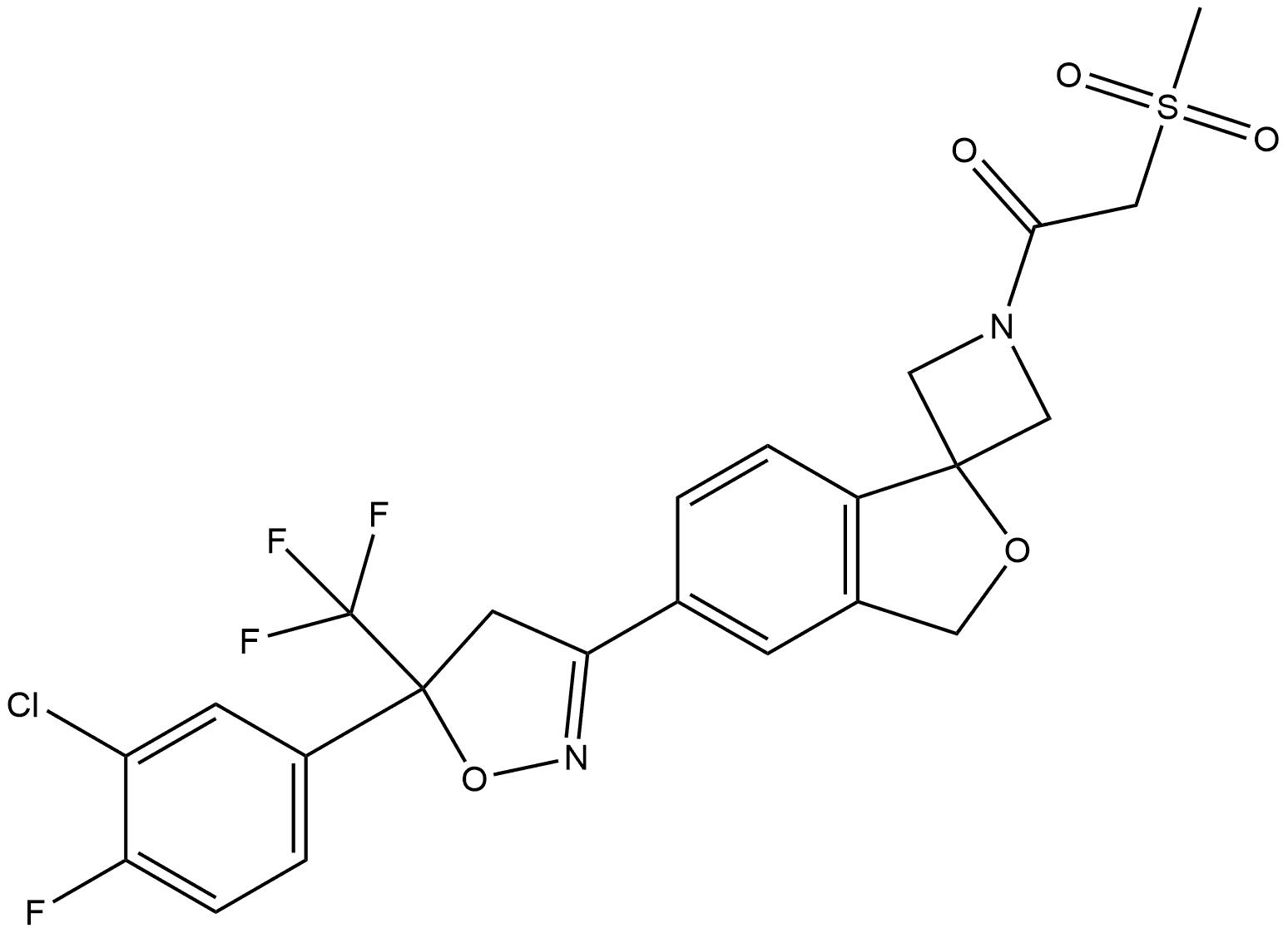 Sarolaner Impurity 13 Struktur