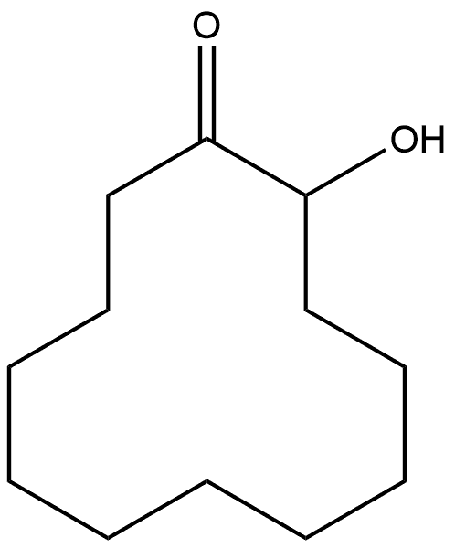 Cyclododecanone, 2-hydroxy-, (-)-