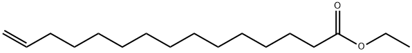 Ethyl 14-pentadecenoate Struktur