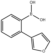 Boronic acid, B-[2-(3-furanyl)phenyl]- Struktur