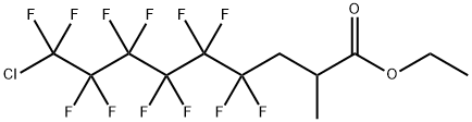 Nonanoic acid, 9-chloro-4,4,5,5,6,6,7,7,8,8,9,9-dodecafluoro-2-methyl-, ethyl ester