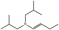 1-Buten-1-amine, N,N-bis(2-methylpropyl)-, (1E)- Struktur