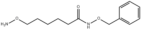 Hexanamide, 6-(aminooxy)-N-(phenylmethoxy)-