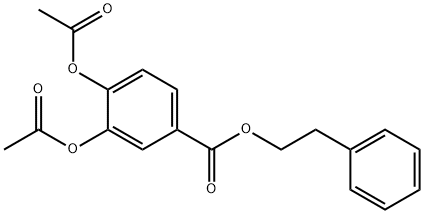 Benzoic acid, 3,4-bis(acetyloxy)-, 2-phenylethyl ester