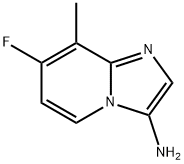 Imidazo[1,2-a]pyridin-3-amine, 7-fluoro-8-methyl- Struktur