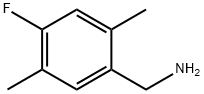 Benzenemethanamine, 4-fluoro-2,5-dimethyl- Structure