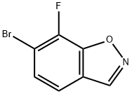 6-Bromo-7-fluorobenzo[d]isoxazole Struktur