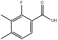 Benzoic acid, 2-fluoro-3,4-dimethyl- Struktur