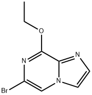 Imidazo[1,2-a]pyrazine, 6-bromo-8-ethoxy- Struktur