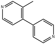 4,4'-Bipyridine, 3-methyl- Struktur