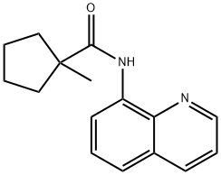 Cyclopentanecarboxamide, 1-methyl-N-8-quinolinyl-