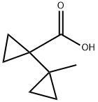 [1,1'-Bicyclopropyl]-1-carboxylic acid, 1'-methyl- Struktur