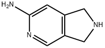 1H-Pyrrolo[3,4-c]pyridin-6-amine, 2,3-dihydro- Struktur