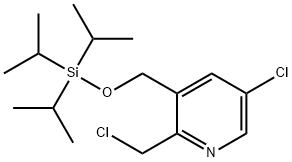 Pyridine, 5-chloro-2-(chloromethyl)-3-[[[tris(1-methylethyl)silyl]oxy]methyl]-