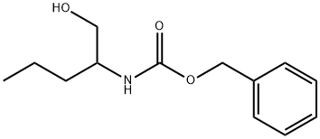 Carbamic acid, [1-(hydroxymethyl)butyl]-, phenylmethyl ester (9CI) Struktur