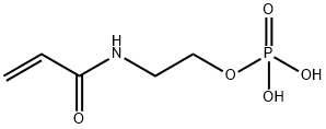 2-Propenamide, N-[2-(phosphonooxy)ethyl]- Struktur