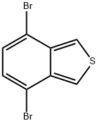 Benzo[c]thiophene, 4,7-dibromo- Struktur