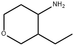 2H-Pyran-4-amine, 3-ethyltetrahydro- Struktur