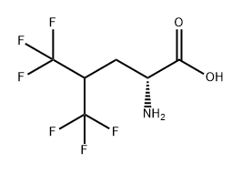 D-Leucine, 5,5,5,5',5',5'-hexafluoro- (9CI) Struktur