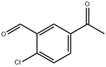 4'-Chloro-3'-formylacetophenone Struktur