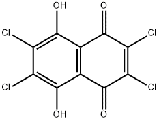 1,4-Naphthalenedione, 2,3,6,7-tetrachloro-5,8-dihydroxy-