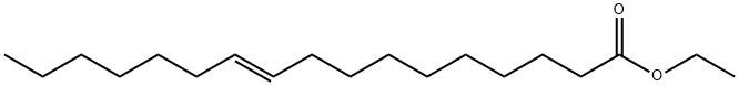 10-Heptadecenoic acid, ethyl ester, (E)- (9CI) Struktur